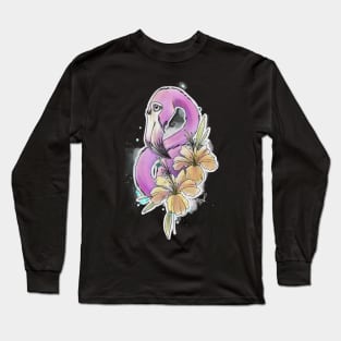 flamingo Long Sleeve T-Shirt